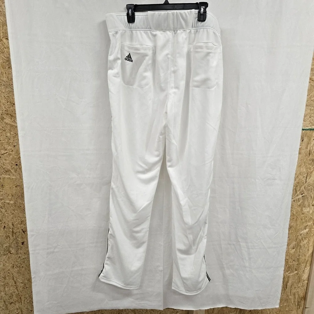 Adidas‎ Icon Pro OHP Baseball Pants Mens 2XL White Black Side Piping New CG2279